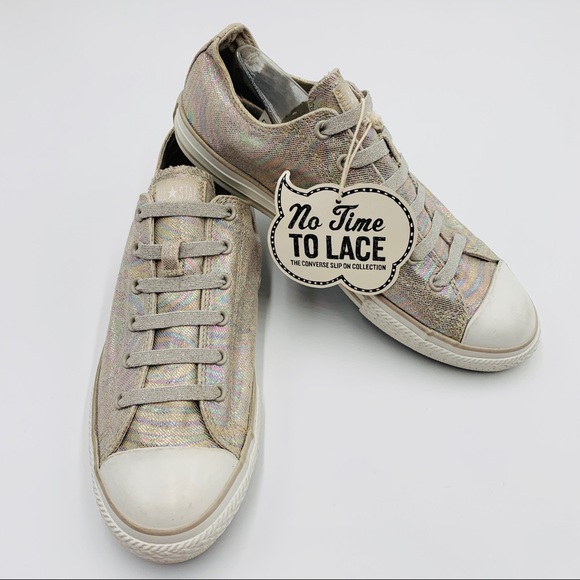 iridescent converse infant
